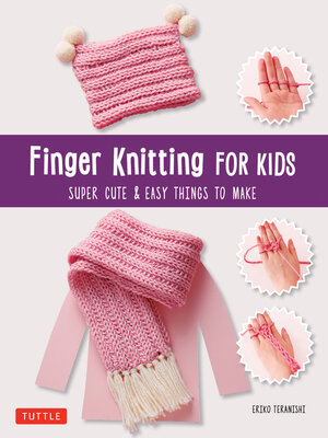cover image of Finger Knitting for Kids